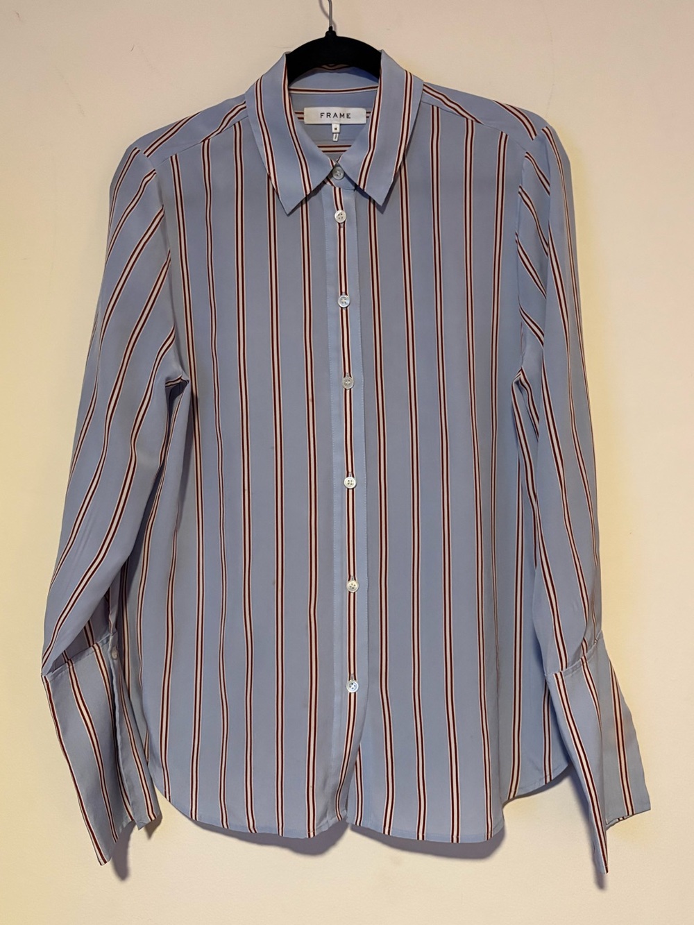 FRAME Striped Blouse M